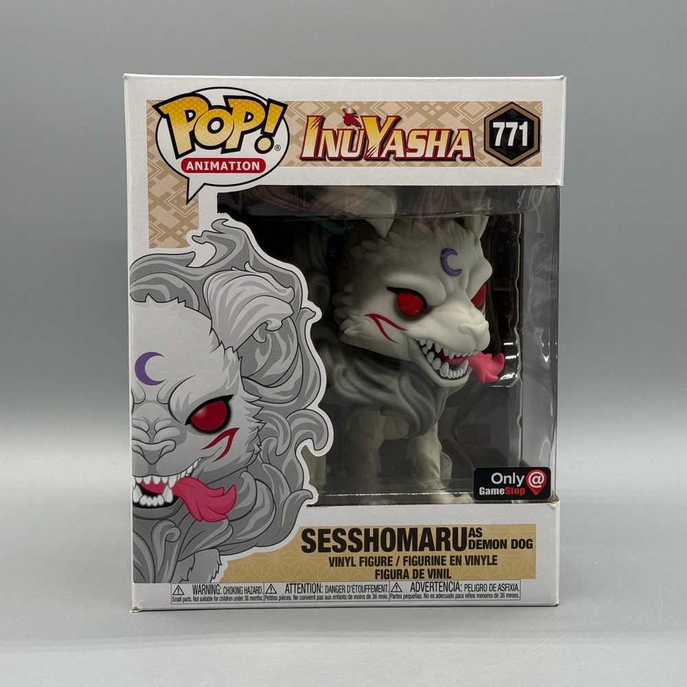 Funko Pop! #771 Sesshomaru as Demon Dog Inuyasha Gamestop Exclusive 6" *Vaulted*